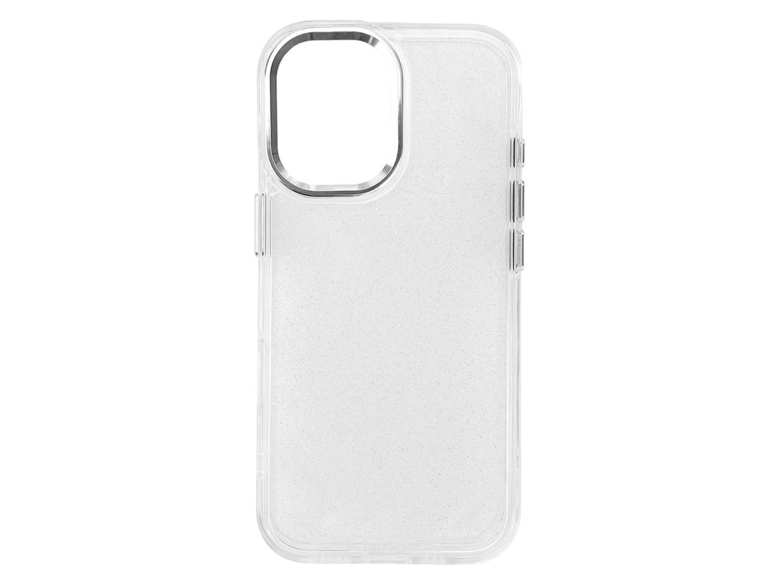 Capa transparente com glitter da Wozinsky para Samsung Galaxy S25