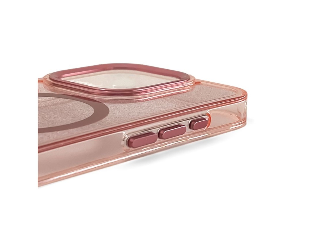 Wozinsky Glitter Case for Samsung Galaxy S25 - Pink with Glitter