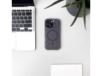 Funda Wozinsky Glitter con Mag Safe para Samsung Galaxy S25 - Morado con purpurina Funda Wozinsky Glitter con Mag Safe para Samsung Galaxy S25 - Morado con purpurina