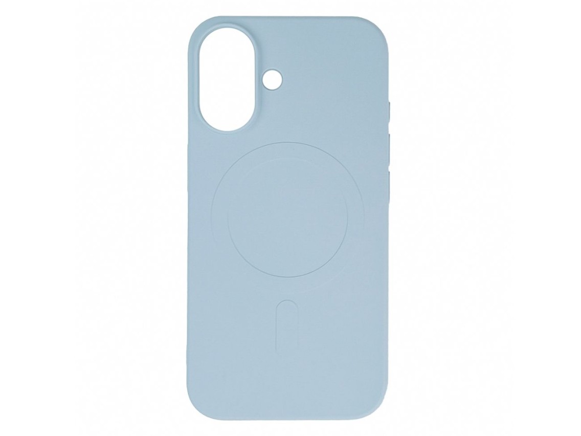 Liquid Silicone Case MagSafe for Samsung Galaxy S25 - Blue