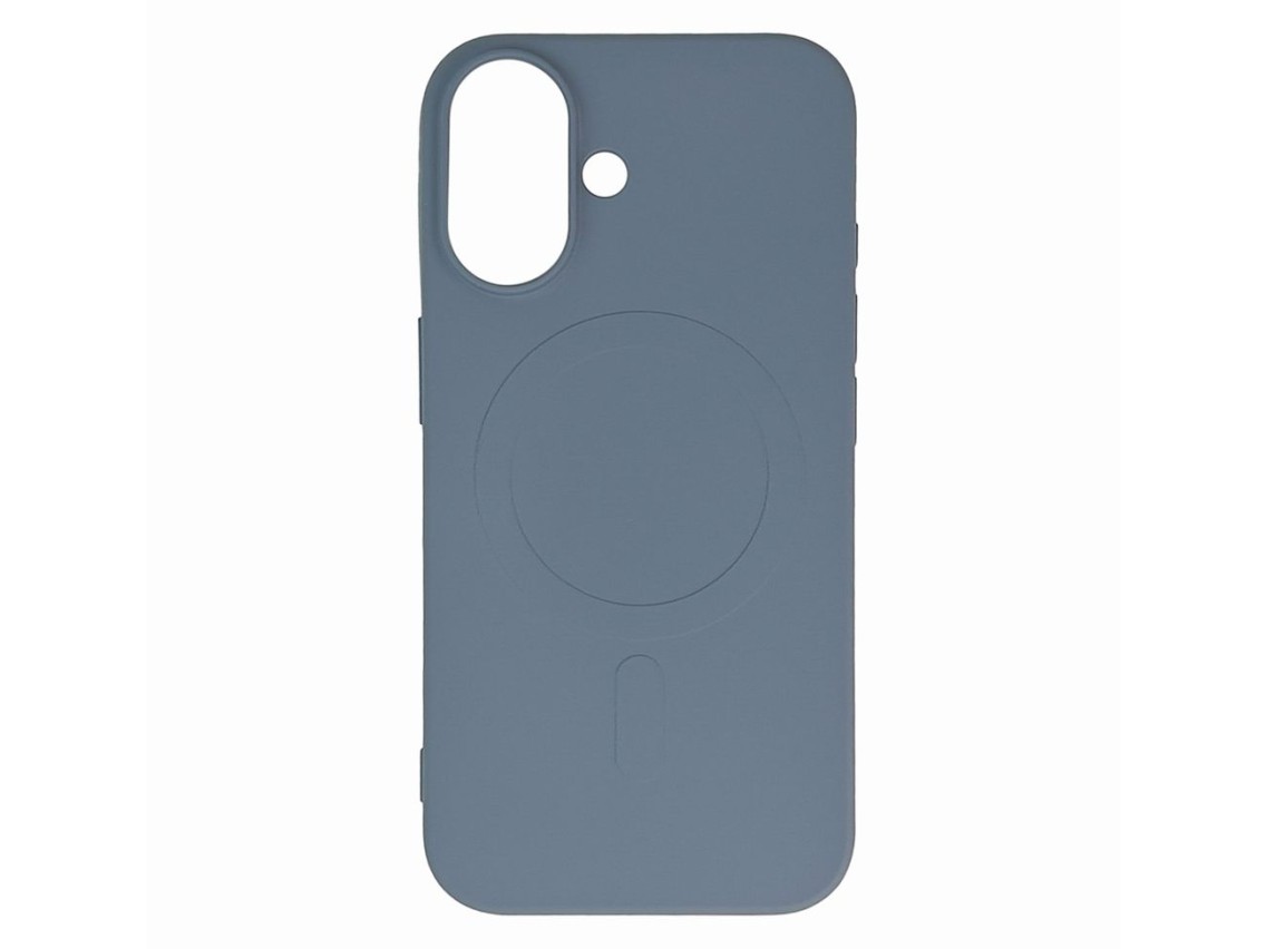 Liquid Silicone Case MagSafe for Samsung Galaxy S25 - Gray