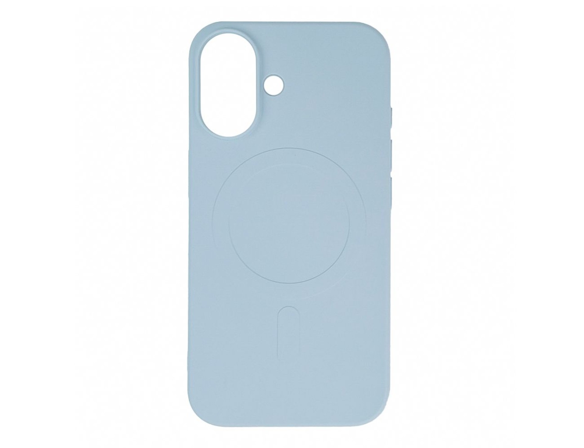 Liquid Silicone Case MagSafe for Samsung Galaxy S25 - Blue