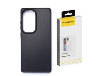 Capa Wozinsky em fibra de carbono com MagSafe para Samsung Galaxy S25+ - Preta Capa Wozinsky em fibra de carbono com MagSafe para Samsung Galaxy S25+ - Preta