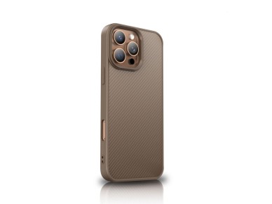 Wozinsky Carbon Fiber Case with MagSafe for Samsung Galaxy S25+ - Brown Wozinsky Carbon Fiber Case with MagSafe for Samsung Galaxy S25+ - Brown