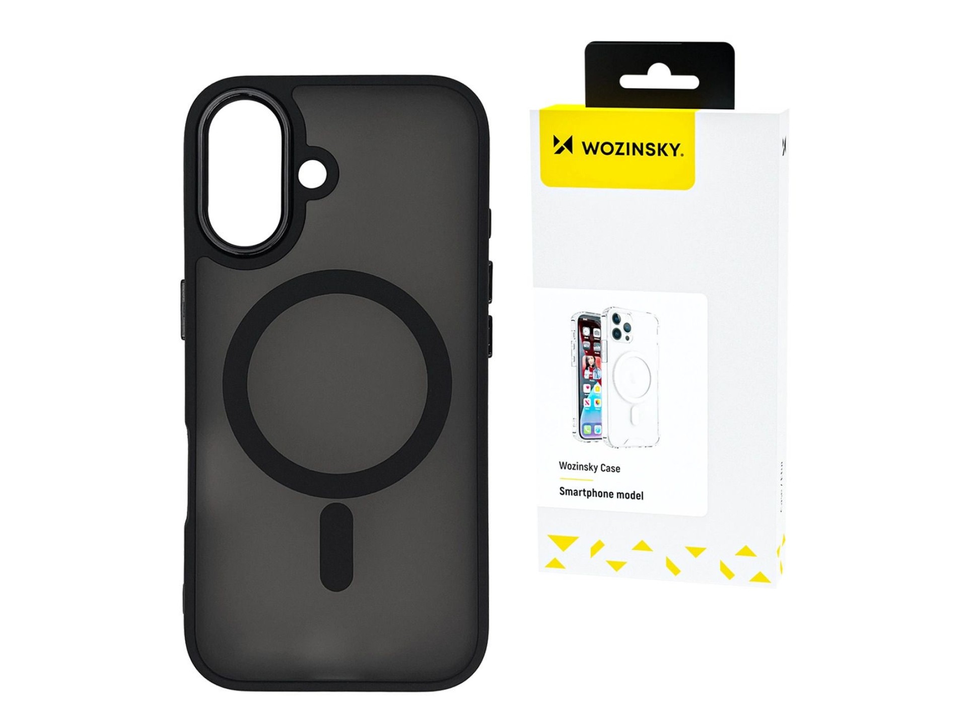 Capa Wozinsky Fashion MagSafe para Samsung Galaxy S25+ - preta
