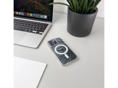 Wozinsky Ultra Clear MagSafe Case for Samsung Galaxy S25+ - Clear Wozinsky Ultra Clear MagSafe Case for Samsung Galaxy S25+ - Clear