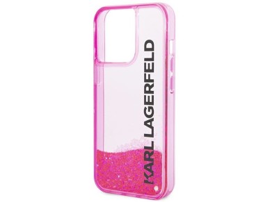 Funda alargada Karl Lagerfeld Liquid Glitter para iPhone 14 Pro - Rosa Funda alargada Karl Lagerfeld Liquid Glitter para iPhone 14 Pro - Rosa