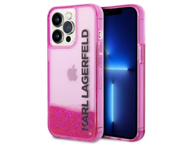 Karl Lagerfeld KLHCP14XLCKVF iPhone 14 Pro Max 6.7 "pink / pink hardcase Liquid Glitter Elong Karl Lagerfeld KLHCP14XLCKVF iPhone 14 Pro Max 6.7 "pink / pink hardcase Liquid Glitter Elong