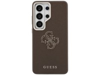 Capa Guess Granulada com Logo Grande 4G em Metal para Samsung Galaxy S26 Ultra - Marrom Capa Guess Granulada com Logo Grande 4G em Metal para Samsung Galaxy S26 Ultra - Marrom
