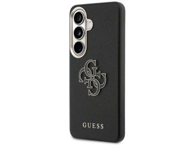 Guess Grained Big 4G Metal Logo case for Samsung Galaxy S26+ - black Guess Grained Big 4G Metal Logo case for Samsung Galaxy S26+ - black