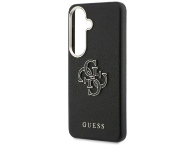 Guess Grained Big 4G Metal Logo case for Samsung Galaxy S26+ - black Guess Grained Big 4G Metal Logo case for Samsung Galaxy S26+ - black