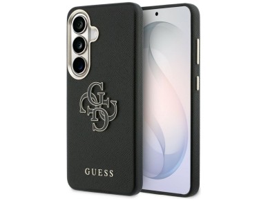 Guess Grained Big 4G Metal Logo case for Samsung Galaxy S26+ - black Guess Grained Big 4G Metal Logo case for Samsung Galaxy S26+ - black