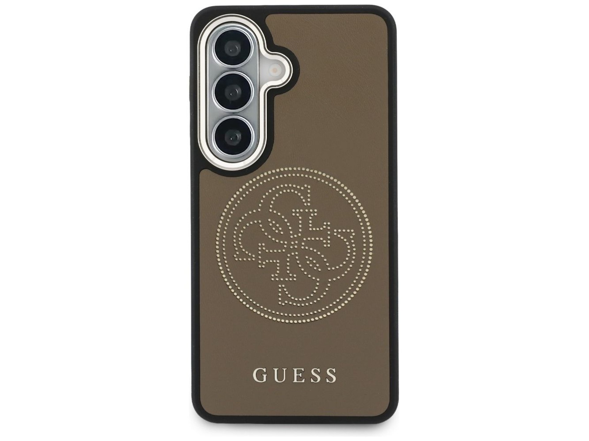 Guess Perforated Logo MagSafe Case for Samsung Galaxy S26 - Brown
