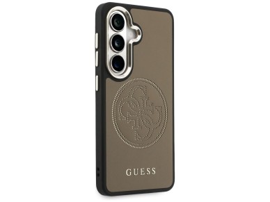 Guess Perforated Logo MagSafe Case for Samsung Galaxy S26 - Brown Guess Perforated Logo MagSafe Case for Samsung Galaxy S26 - Brown