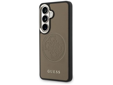 Guess Perforated Logo MagSafe Case for Samsung Galaxy S26 - Brown Guess Perforated Logo MagSafe Case for Samsung Galaxy S26 - Brown