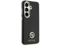 Capa MagSafe com logo redondo cravejado de strass da Guess para Samsung Galaxy S26+ - Preta Capa MagSafe com logo redondo cravejado de strass da Guess para Samsung Galaxy S26+ - Preta