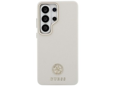 Guess Rhinestone Round Logo MagSafe Case for Samsung Galaxy S26 Ultra - Beige Guess Rhinestone Round Logo MagSafe Case for Samsung Galaxy S26 Ultra - Beige