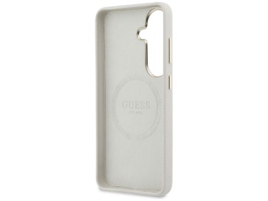 Guess Rhinestone Round Logo MagSafe Case for Samsung Galaxy S26 - Beige Guess Rhinestone Round Logo MagSafe Case for Samsung Galaxy S26 - Beige