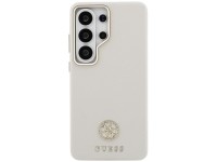 Guess Rhinestone Round Logo MagSafe Case for Samsung Galaxy S26 Ultra - Beige Guess Rhinestone Round Logo MagSafe Case for Samsung Galaxy S26 Ultra - Beige