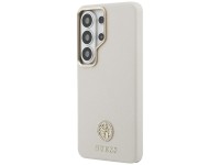 Guess Rhinestone Round Logo MagSafe Case for Samsung Galaxy S26 Ultra - Beige Guess Rhinestone Round Logo MagSafe Case for Samsung Galaxy S26 Ultra - Beige