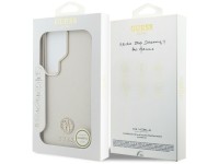 Guess Rhinestone Round Logo MagSafe Case for Samsung Galaxy S26 Ultra - Beige Guess Rhinestone Round Logo MagSafe Case for Samsung Galaxy S26 Ultra - Beige