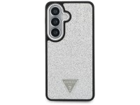 Funda Guess Fixed Glitter Triangle MagSafe para Samsung Galaxy S26+ - plateada Funda Guess Fixed Glitter Triangle MagSafe para Samsung Galaxy S26+ - plateada