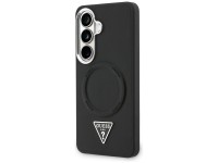Guess Embossed Ring Triangle Logo MagSafe case for Samsung Galaxy S26 - black Guess Embossed Ring Triangle Logo MagSafe case for Samsung Galaxy S26 - black
