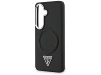 Guess Embossed Ring Triangle Logo MagSafe case for Samsung Galaxy S26 - black Guess Embossed Ring Triangle Logo MagSafe case for Samsung Galaxy S26 - black
