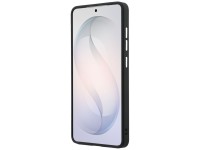 Capa MagSafe com logotipo triangular em relevo da Guess para Samsung Galaxy S26 Ultra - Preta