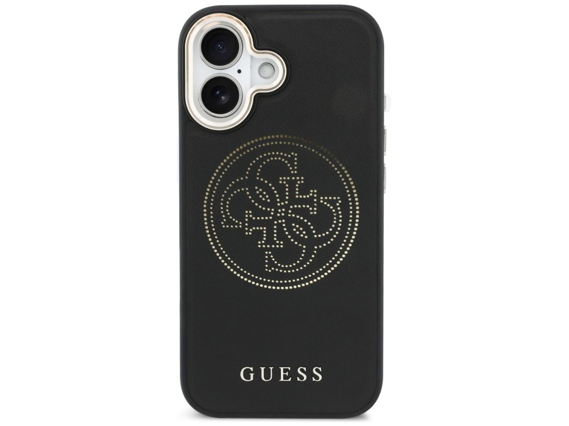 Capa Guess Perfurada 4G MagSafe para iPhone 17 - preta