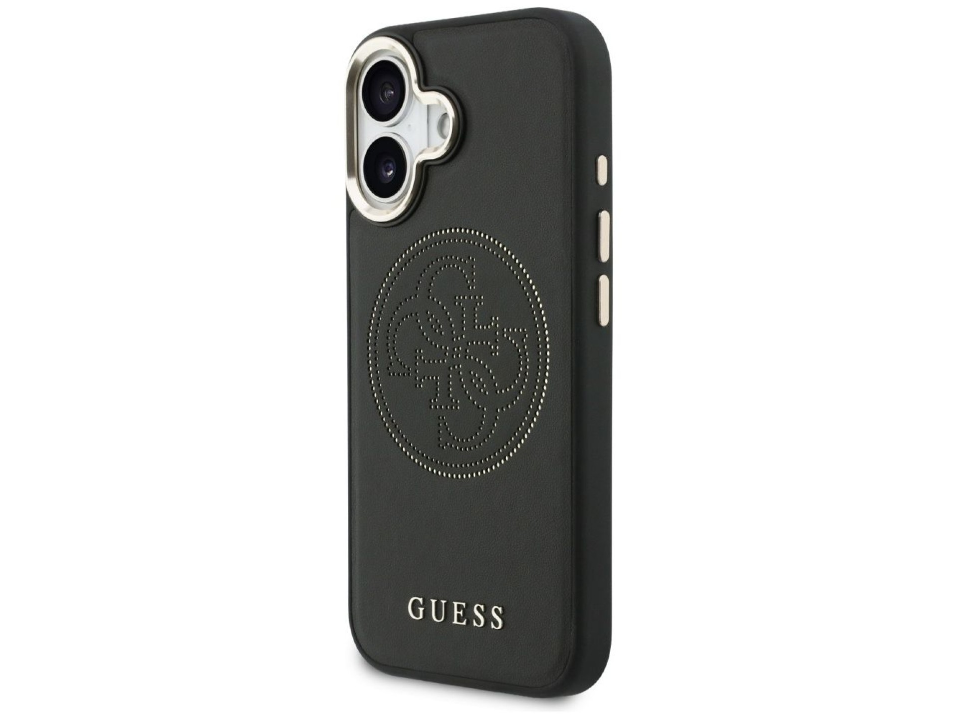 Capa Guess Perfurada 4G MagSafe para iPhone 17 - preta