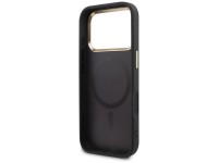 Guess Perforated 4G MagSafe case for iPhone 17 Pro - black Guess Perforated 4G MagSafe case for iPhone 17 Pro - black