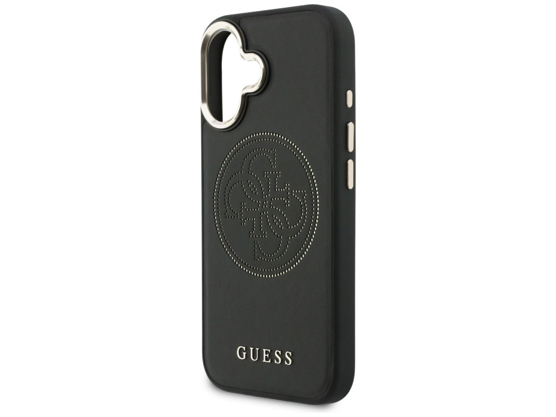 Capa Guess Perfurada 4G MagSafe para iPhone 17 - preta