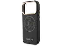 Guess Perforated 4G MagSafe case for iPhone 17 Pro - black Guess Perforated 4G MagSafe case for iPhone 17 Pro - black