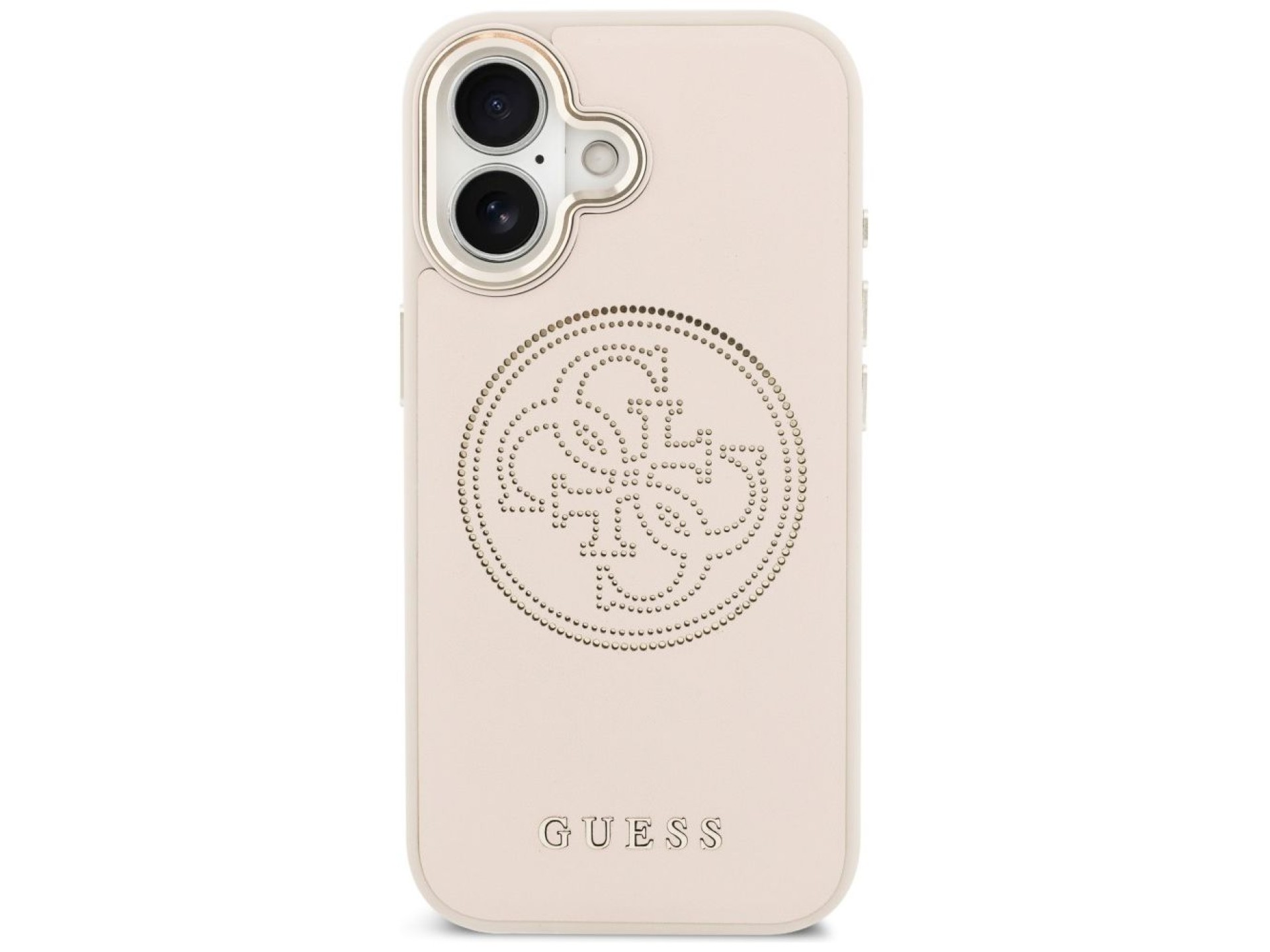 Guess Perforated 4G MagSafe Case for iPhone 17 - Pink