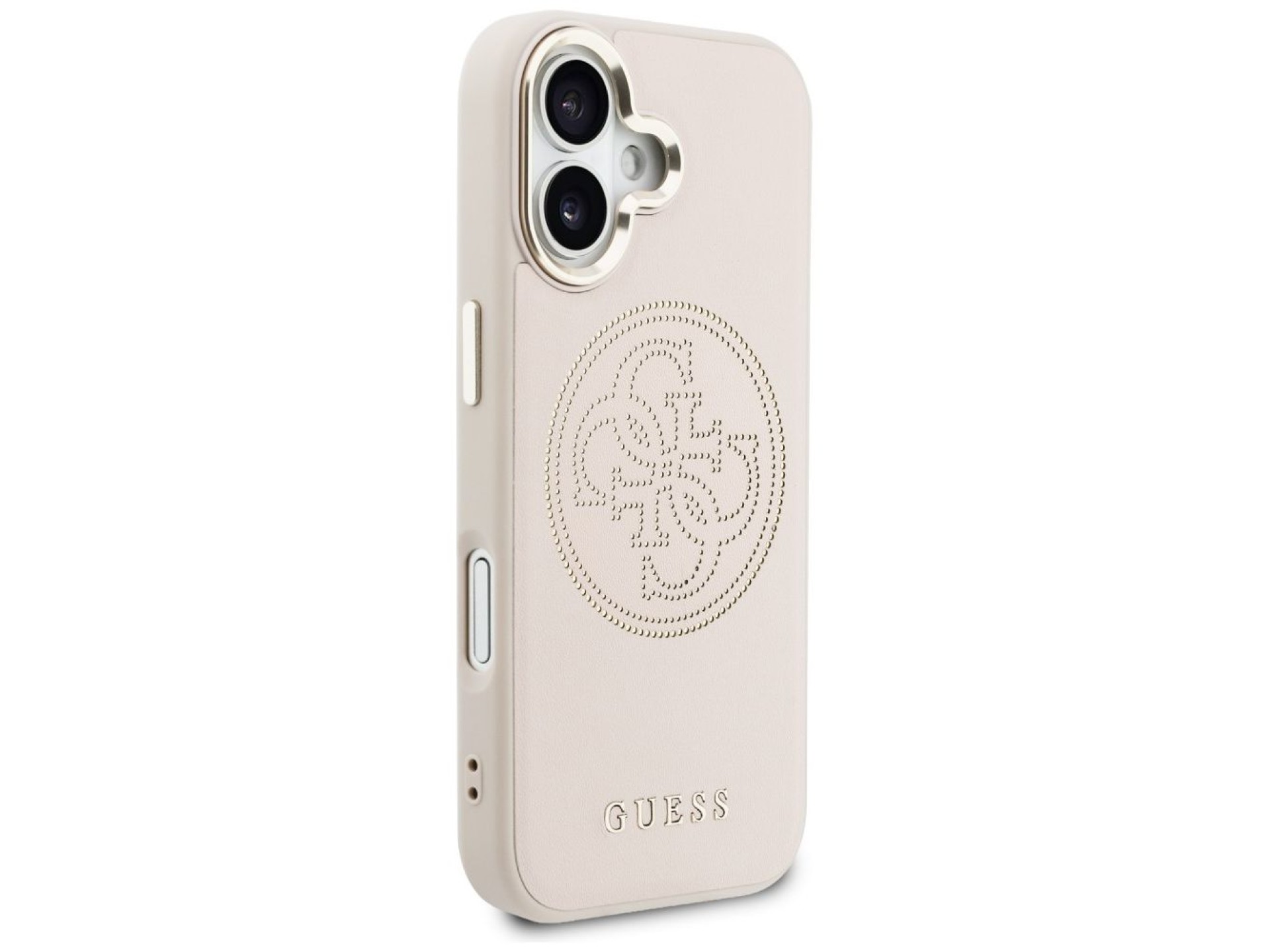 Guess Perforated 4G MagSafe Case for iPhone 17 - Pink