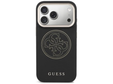Guess Perforated 4G MagSafe case for iPhone 17 Pro Max - black Guess Perforated 4G MagSafe case for iPhone 17 Pro Max - black