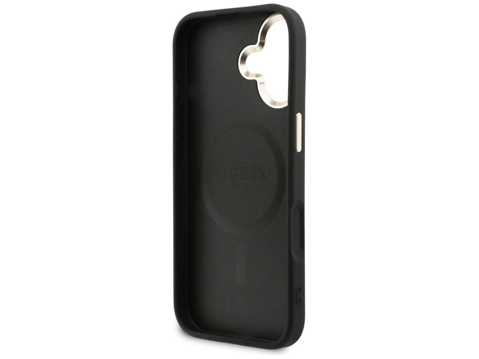 Capa Guess Perfurada 4G MagSafe para iPhone 17 - preta