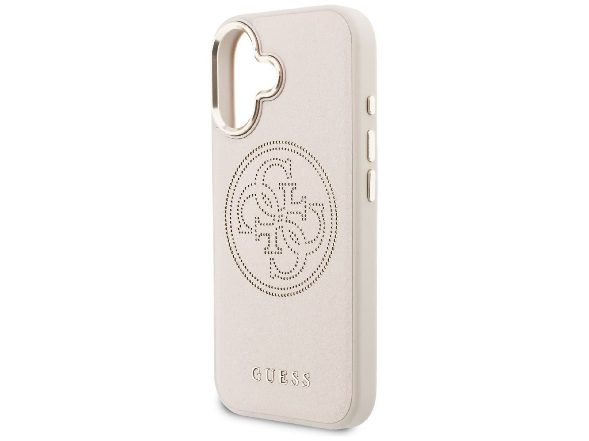 Guess Perforated 4G MagSafe Case for iPhone 17 - Pink