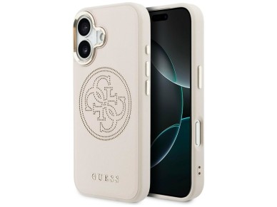 Guess Perforated 4G MagSafe Case for iPhone 17 - Pink Guess Perforated 4G MagSafe Case for iPhone 17 - Pink