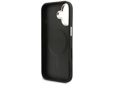 Guess Perforated 4G MagSafe case for iPhone 17 - black Guess Perforated 4G MagSafe case for iPhone 17 - black