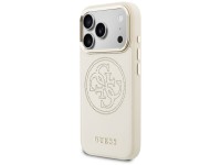 Capa Guess Perfurada 4G MagSafe para iPhone 17 Pro - Bege Capa Guess Perfurada 4G MagSafe para iPhone 17 Pro - Bege