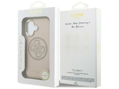 Guess Perforated 4G MagSafe Case for iPhone 17 - Pink Guess Perforated 4G MagSafe Case for iPhone 17 - Pink