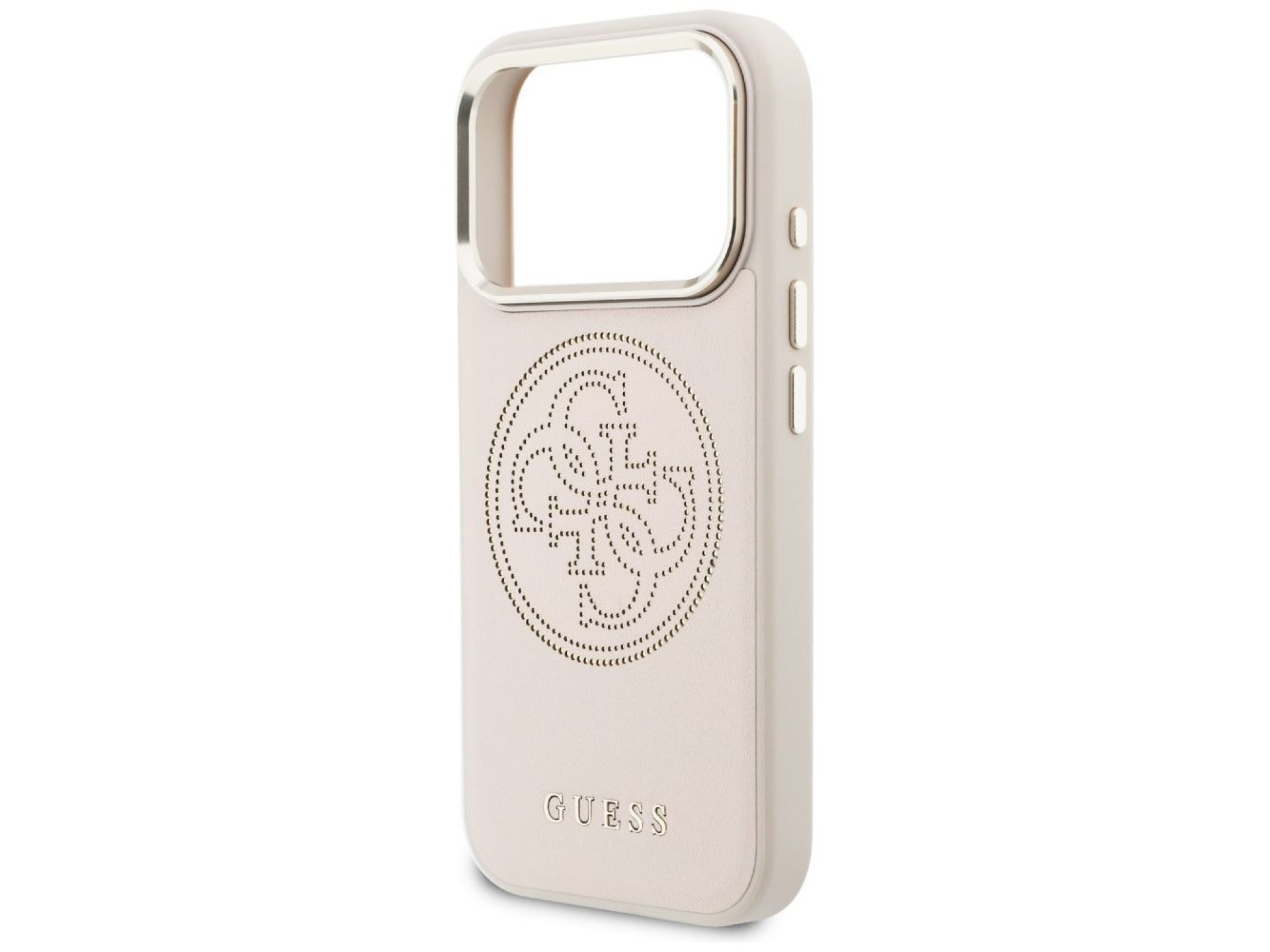 Funda Guess perforada 4G MagSafe para iPhone 17 Pro Max - Rosa
