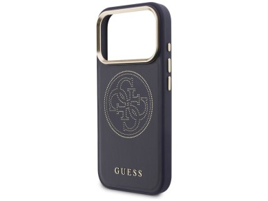 Guess Perforated 4G MagSafe case for iPhone 17 Pro - blue Guess Perforated 4G MagSafe case for iPhone 17 Pro - blue