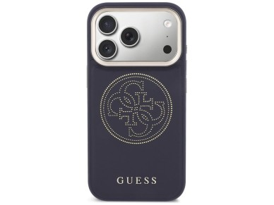Guess Perforated 4G MagSafe case for iPhone 17 Pro - blue Guess Perforated 4G MagSafe case for iPhone 17 Pro - blue
