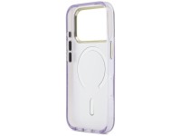 Funda metálica MagSafe Guess IML Shell Script para iPhone 17 Pro Max - Morada Funda metálica MagSafe Guess IML Shell Script para iPhone 17 Pro Max - Morada