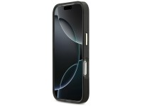 Guess IML Script Metal MagSafe Case for iPhone 17 Pro - Black and Brown Guess IML Script Metal MagSafe Case for iPhone 17 Pro - Black and Brown