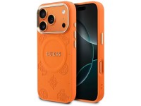 Funda Guess Peony Hot Stamp MagSafe para iPhone 17 Pro - Naranja Funda Guess Peony Hot Stamp MagSafe para iPhone 17 Pro - Naranja
