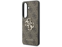 Capa Guess 4G com logo grande em metal para Samsung Galaxy S26 - Marrom Capa Guess 4G com logo grande em metal para Samsung Galaxy S26 - Marrom